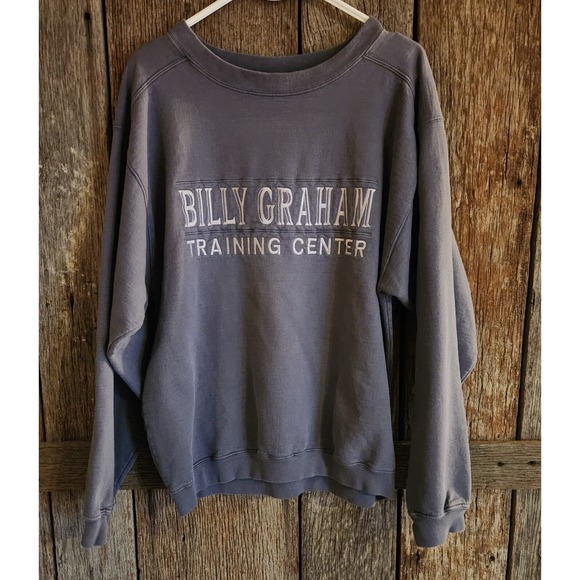 Vintage Billy Graham Training Center Crewneck USA Made Size Medium - Picture 1 of 6